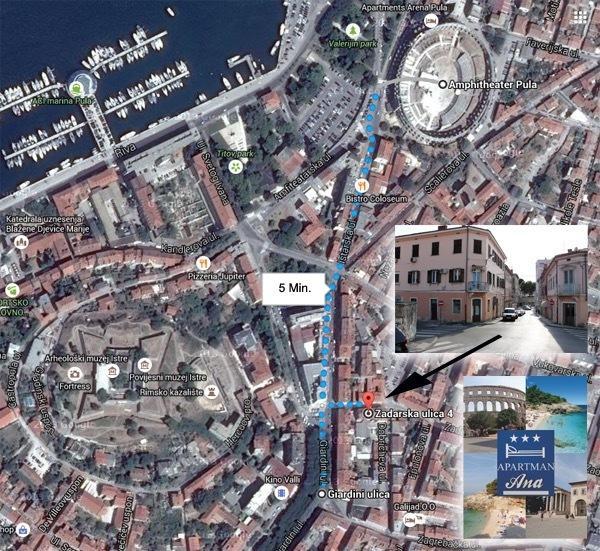 Ana Apartment Pula Chambre photo